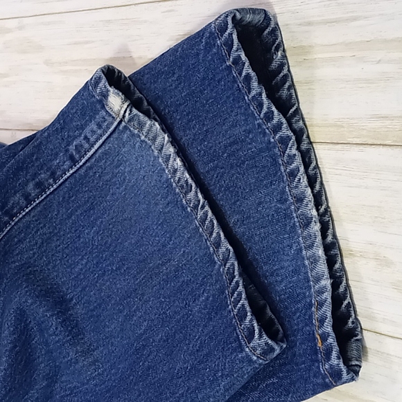 Levi's 501 Button Fly Straight Leg Blue Jeans Men's Size W41 L 29 - Picture 12 of 16